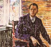 Edvard Munch Self-Portrait oil painting